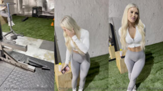 ScarlettKissesXO 03 – Temptation in the Gym Trainer’s Special Workout