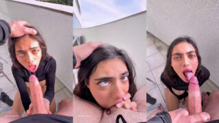 Brenda Trindade’s Balcony Deep Throat Encounter